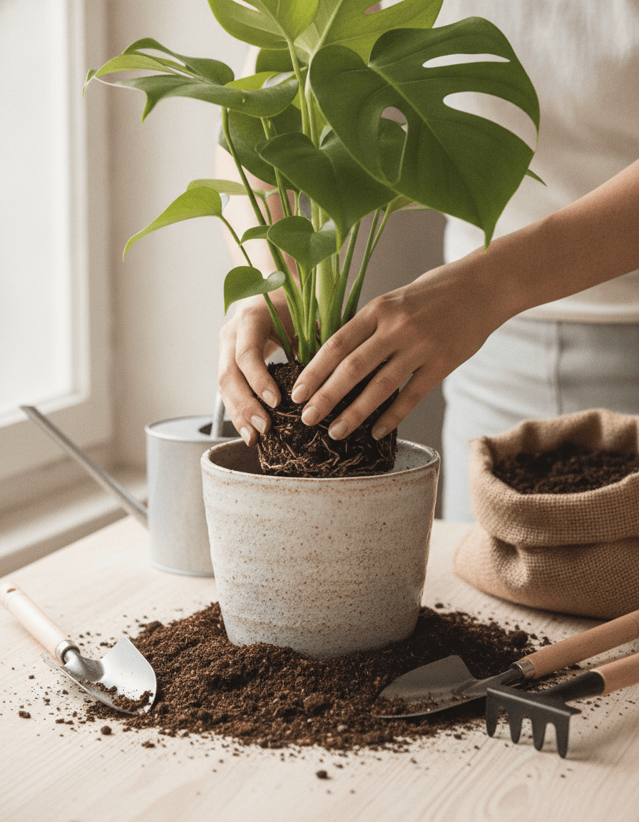 Plant Care & Repotting